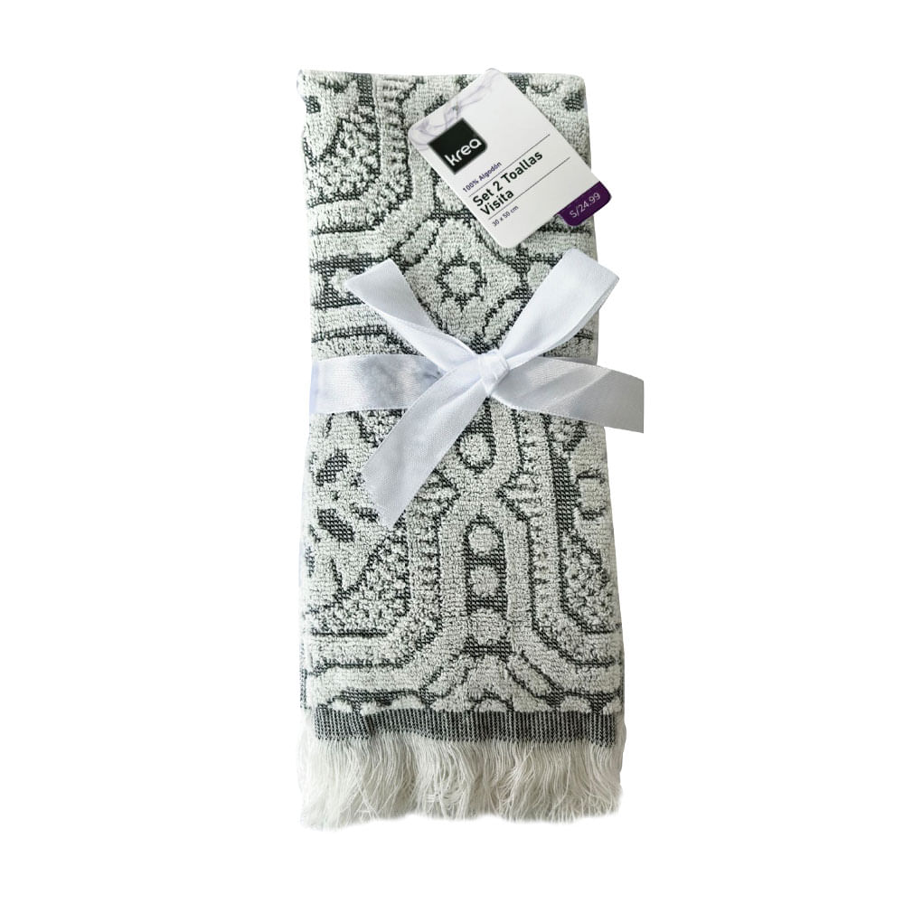 Pack 2 Toalla Krea Visita Boho