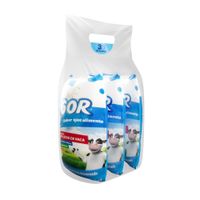 Tripack Leche UHT Vigor Bolsa 800ml
