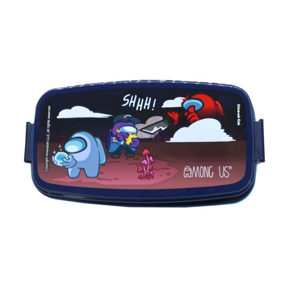 Tupper Among Us Dos Niveles 510ml