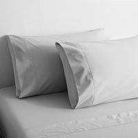 Pack 2 Fundas de Almohadas Krea 144H 50x90cm Gris Medio