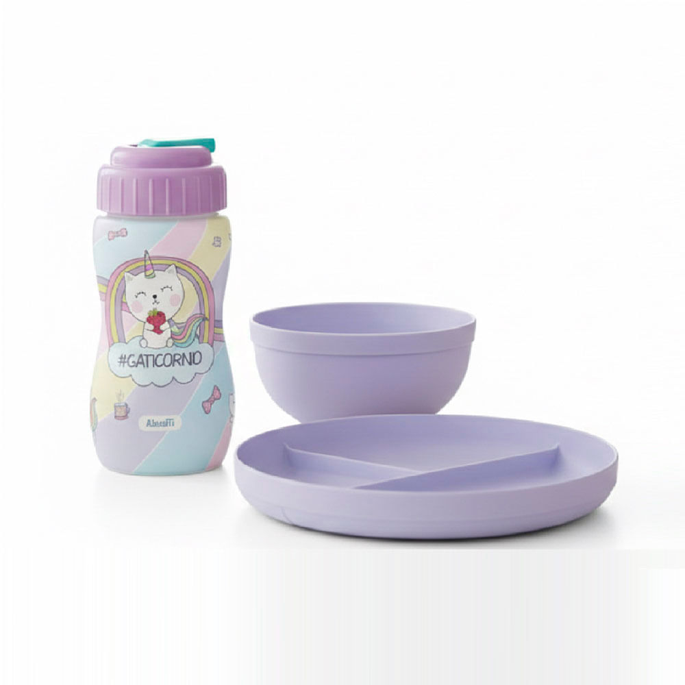 Set Bebe Decorado Niña Reyplast