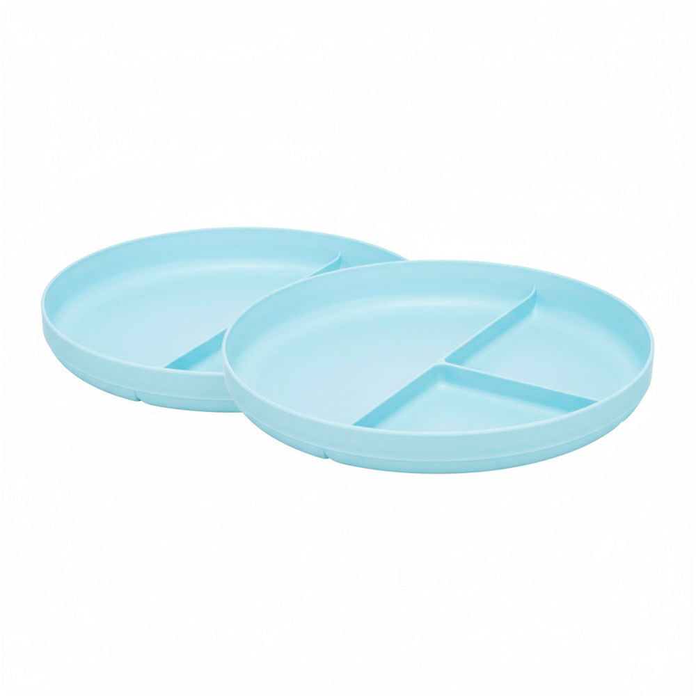 Set Plato Qoni Bebe Con Divisiones Rey