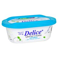 Queso Crema Untable Delice Menos Calorías 150g
