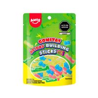 Gomitas Amos 4D Ácidas Building Sticks 72g