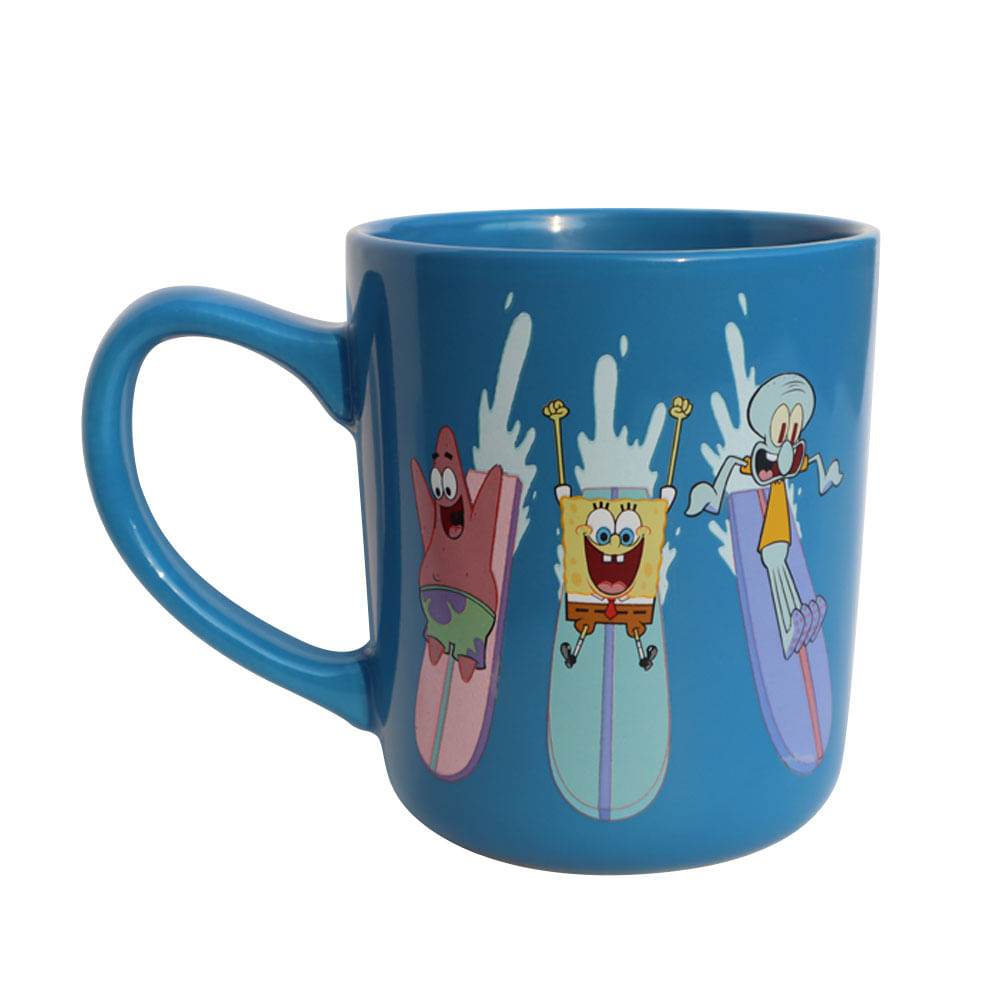 Mug Bob Esponja Celeste 500ml