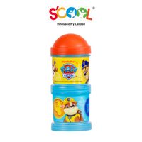 Porta Snack Tapa Rosca Celeste Scool