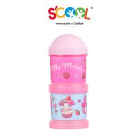 Porta Snack Tapa Rosca Rosado Scool