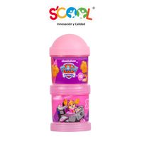 Porta Snack Tapa Rosca Rosado Scool