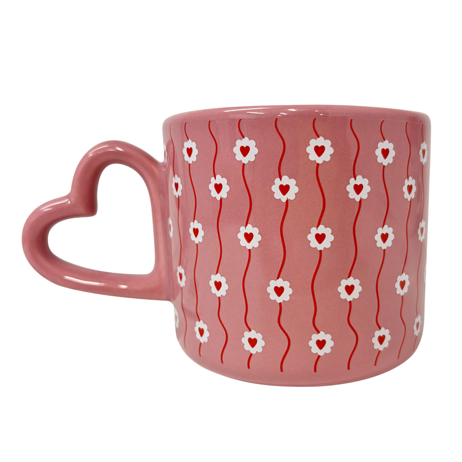 Taza ICG Día de la Madre Rosa Rojo