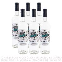 Sixpack Pisco Quebranta Hualcará Botella 750ml