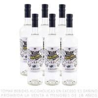 Sixpack Pisco Acholado Hualcará Botella 750ml