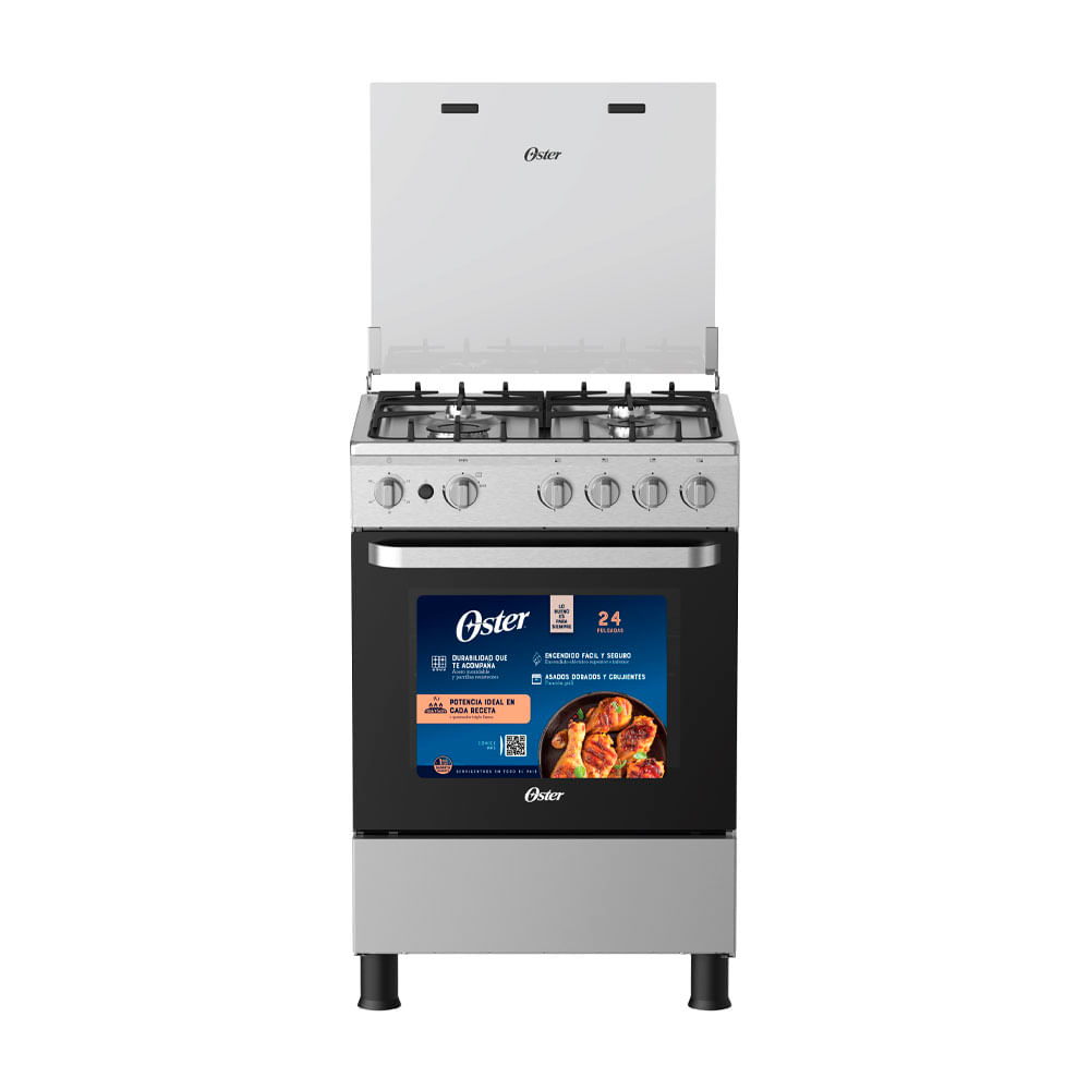 Cocina Oster OS-PGSBMI2404Igs 24" Blk