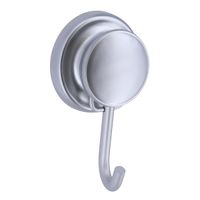Perchero Aluminio con Ventosa Cromo