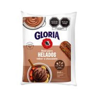 Base para Helados Gloria Sabor Chocolate 946ml