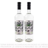 Twopack Pisco Italia Hualcará Botella 750ml