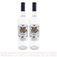 Twopack Pisco Acholado Hualcará Botella 750ml