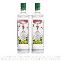 Twopack Gin Beefeater Botanics Lemon & Ginger Botella 700ml