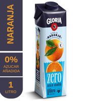Bebida de Naranja Gloria Zero Caja 1L