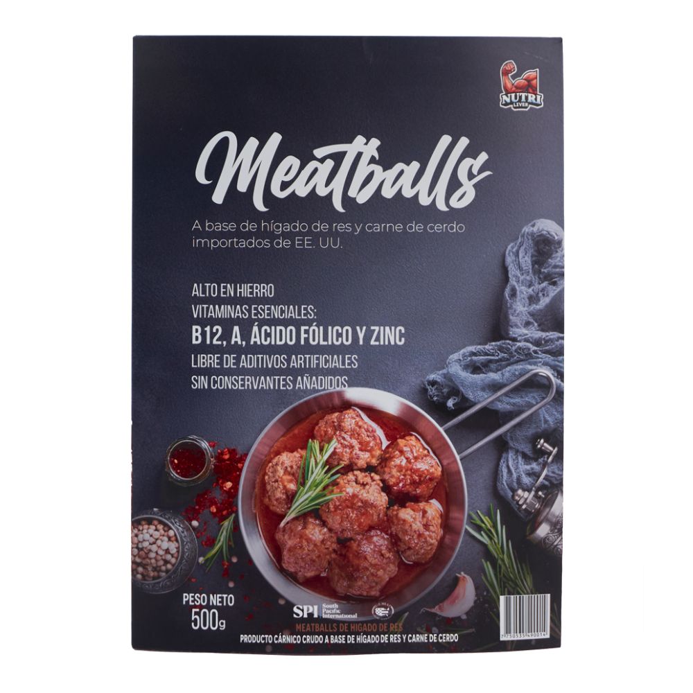 Albóndigas Nutri Liver 500g