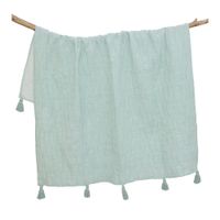 Manta Crinkle Krea SL Aqua
