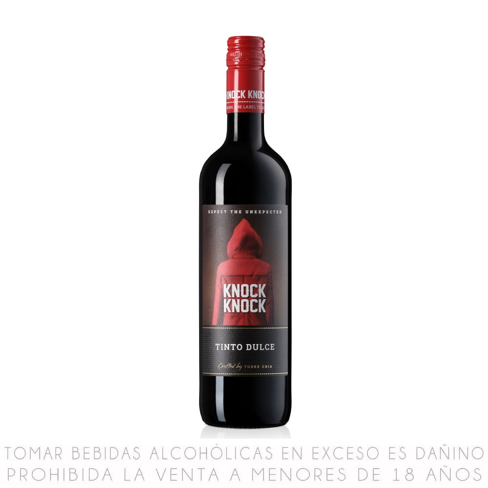 Vino Tinto Blend Knock Knock Dulce Botella 750ml
