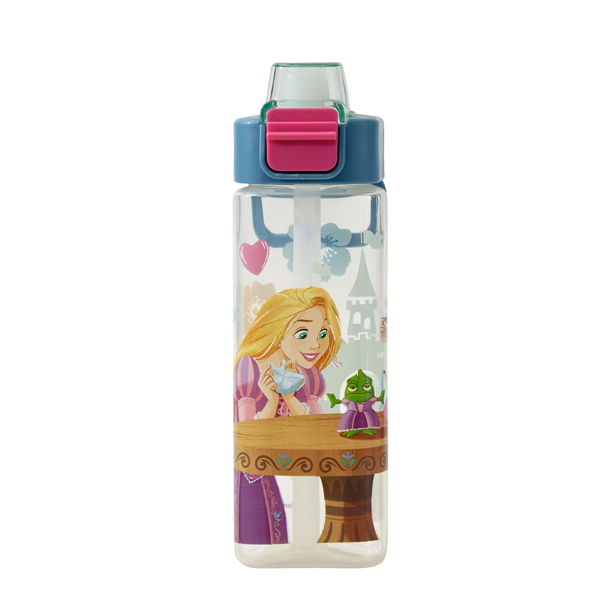Botella Disney Cuadrada con Tapa princesas 500ml