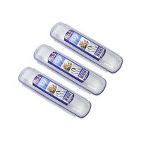 Set x3 Envase Multiuso Largo Locknlock 22cm