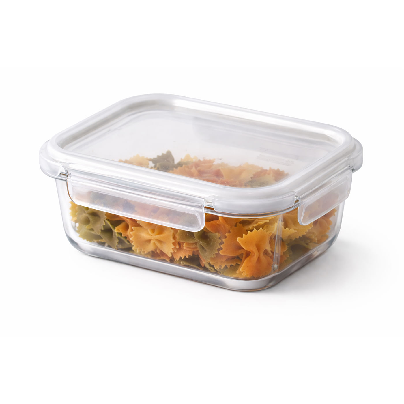 Envase Hermético Vidrio Locknlock Rectangular 1.04L