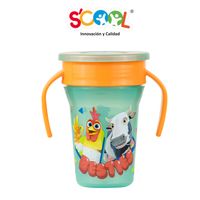 Vaso Entrenador Scool Verde La Granja de Zenon