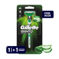 Máquina de Afeitar Gillette Mach3 Sensitive