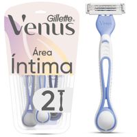 Máquina de Afeitar Desechable Venus Área Íntima 2un