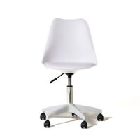 Silla PC M+Design Trend 2.0 47x54x80-91cm Blanco
