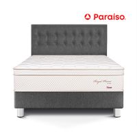 Dormitorio Royal Prince Firme King Gris