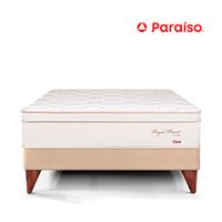 Cama Europea Royal Prince Firme 2 Plazas Champagne