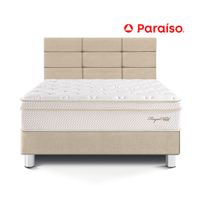 Dormitorio Royal Cloud  con Blocks 1.5 Plazas Champagne