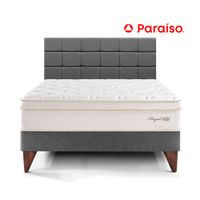 Dormitorio Europeo Royal Cloud con Blocks King Gris