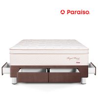 Cama Royal Prince Firme con Cajones 2 Plazas Chocolate