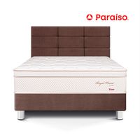 Dormitorio Royal Prince Firme con Blocks 1.5 Plazas Chocolate