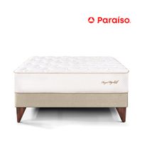 Cama Europea Royal Elizabeth 2 Plazas Champagne