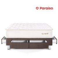 Cama Royal Elizabeth con Cajones Queen Chocolate