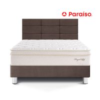 Dormitorio Royal Cloud  con Blocks 1.5 Plazas Chocolate