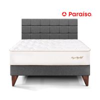 Dormitorio Europeo Royal Elizabeth con Blocks King Gris