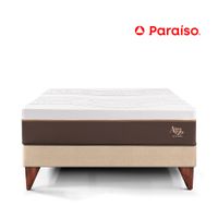 Cama Europea Royal Abrazzo Queen Champagne