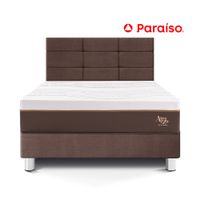 Dormitorio Royal Abrazzo con Blocks 1.5 Plazas Chocolate
