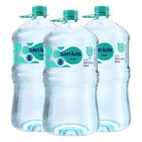 Tripack Agua de Mesa Sin Gas San Luis Bidón 7L
