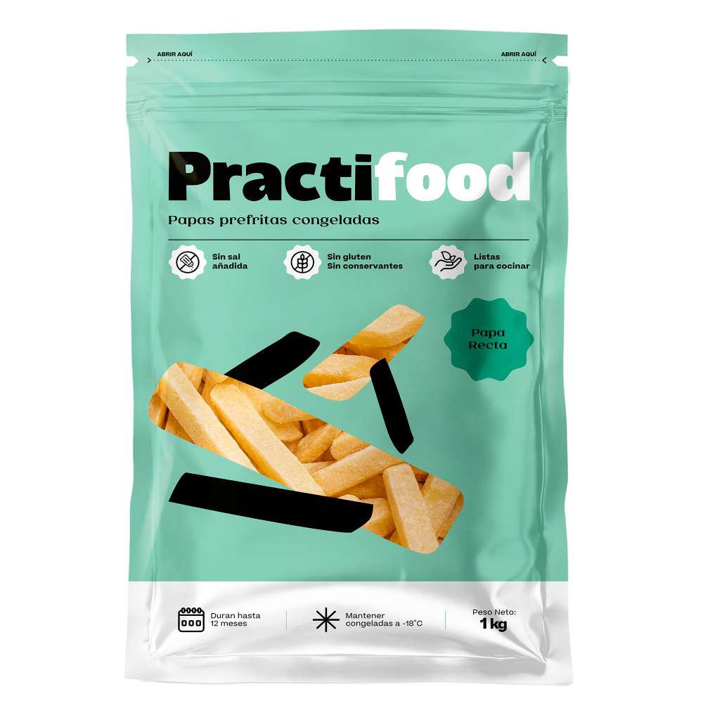 Papa Recta Precocida Practifood 1kg