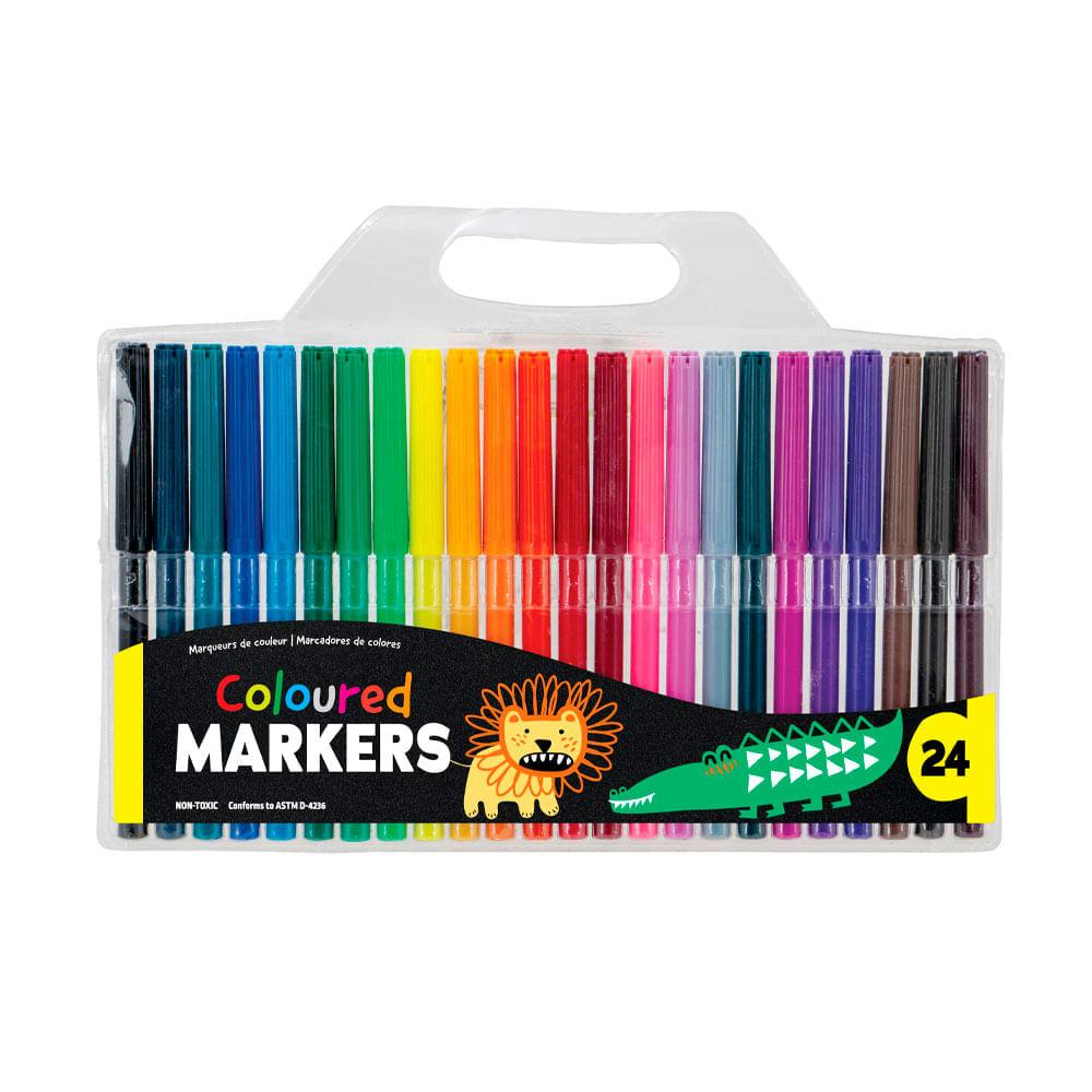 Marcadores de Colores Jumbo 24 Pack