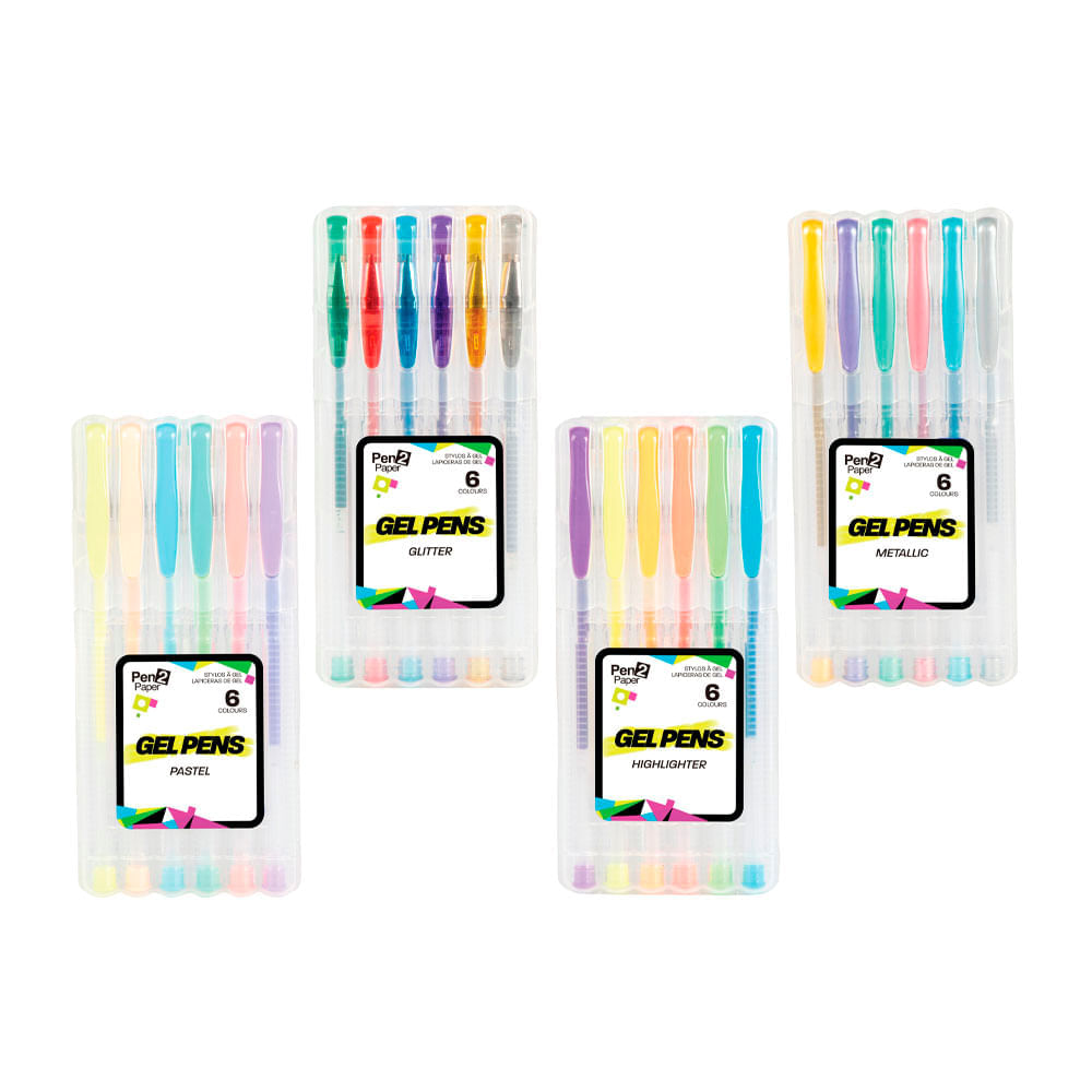 Bolígrafo Pen2Paper Gel 6 Pack