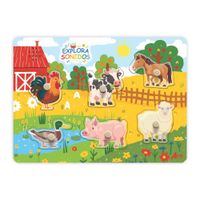 Juego Arti Creativo Encaje Musica Granja