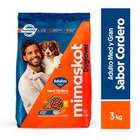 Alimento para Perros Mimaskot Cordero Razas Medianas y Grandes 3kg